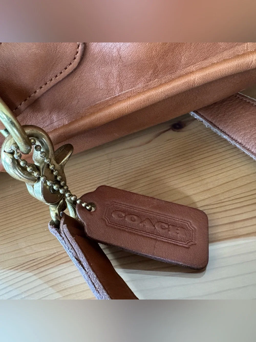 Vintage Coach Lexington Briefcase 5265 in British Tan READ